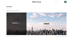 Desktop Screenshot of mikiogroup.com